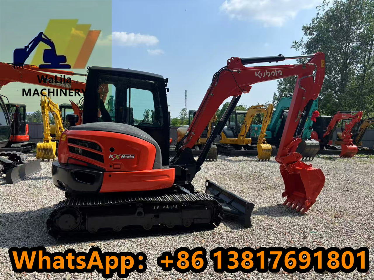 KUBOTA KX165-5 - حفارة مُصَّغرة: صورة 1 KUBOTA KX165-5 - حفارة مُصَّغرة: صورة 1