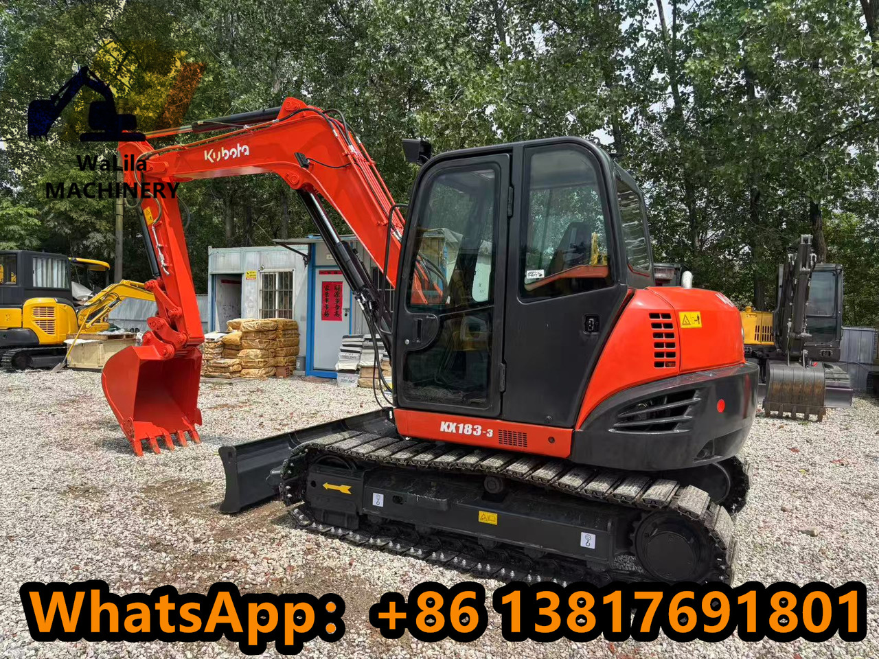 KUBOTA KX183-5 - حفارة مُصَّغرة: صورة 1 KUBOTA KX183-5 - حفارة مُصَّغرة: صورة 1