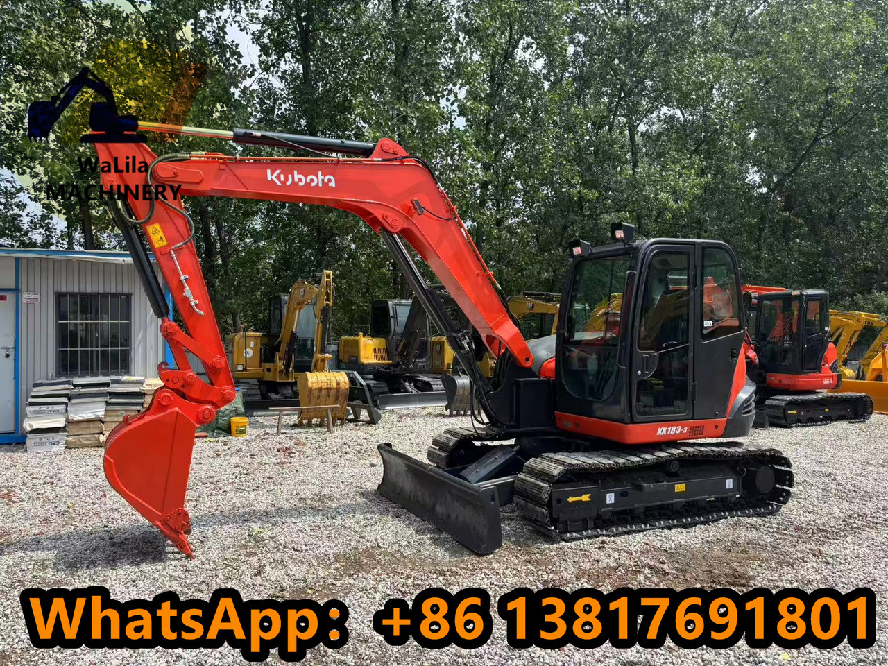KUBOTA KX183-5 - حفارة مُصَّغرة: صورة 2 KUBOTA KX183-5 - حفارة مُصَّغرة: صورة 2