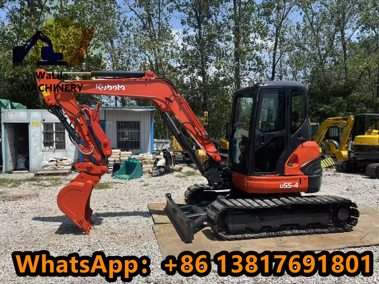 KUBOTA Kubota KX163 KX057 rubber crawler excavator - حفارة مُصَّغرة: صورة 1 KUBOTA Kubota KX163 KX057 rubber crawler excavator - حفارة مُصَّغرة: صورة 1