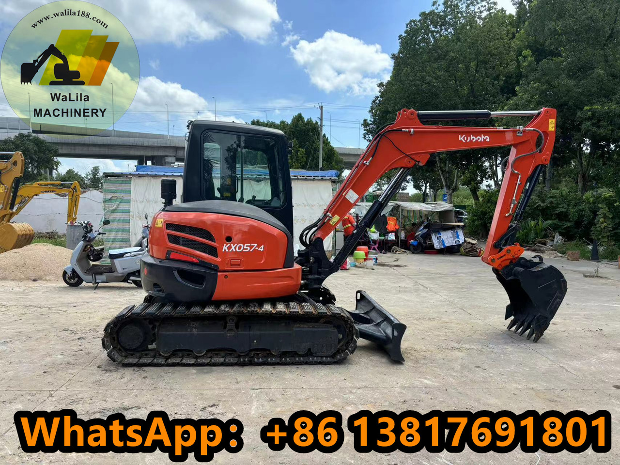 KUBOTA Kx057-4 - حفارة مُصَّغرة: صورة 1 KUBOTA Kx057-4 - حفارة مُصَّغرة: صورة 1