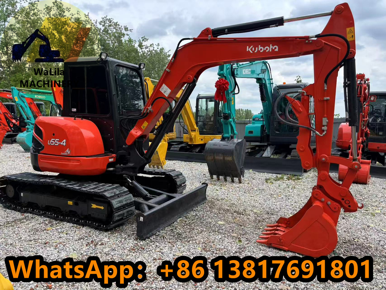 KUBOTA U55-4R - حفارة مُصَّغرة: صورة 3 KUBOTA U55-4R - حفارة مُصَّغرة: صورة 3