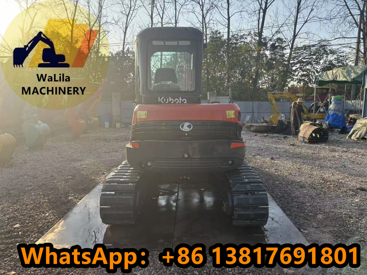 حفارة مُصَّغرة KUBOTA U55-4R: صورة 6 حفارة مُصَّغرة KUBOTA U55-4R: صورة 6