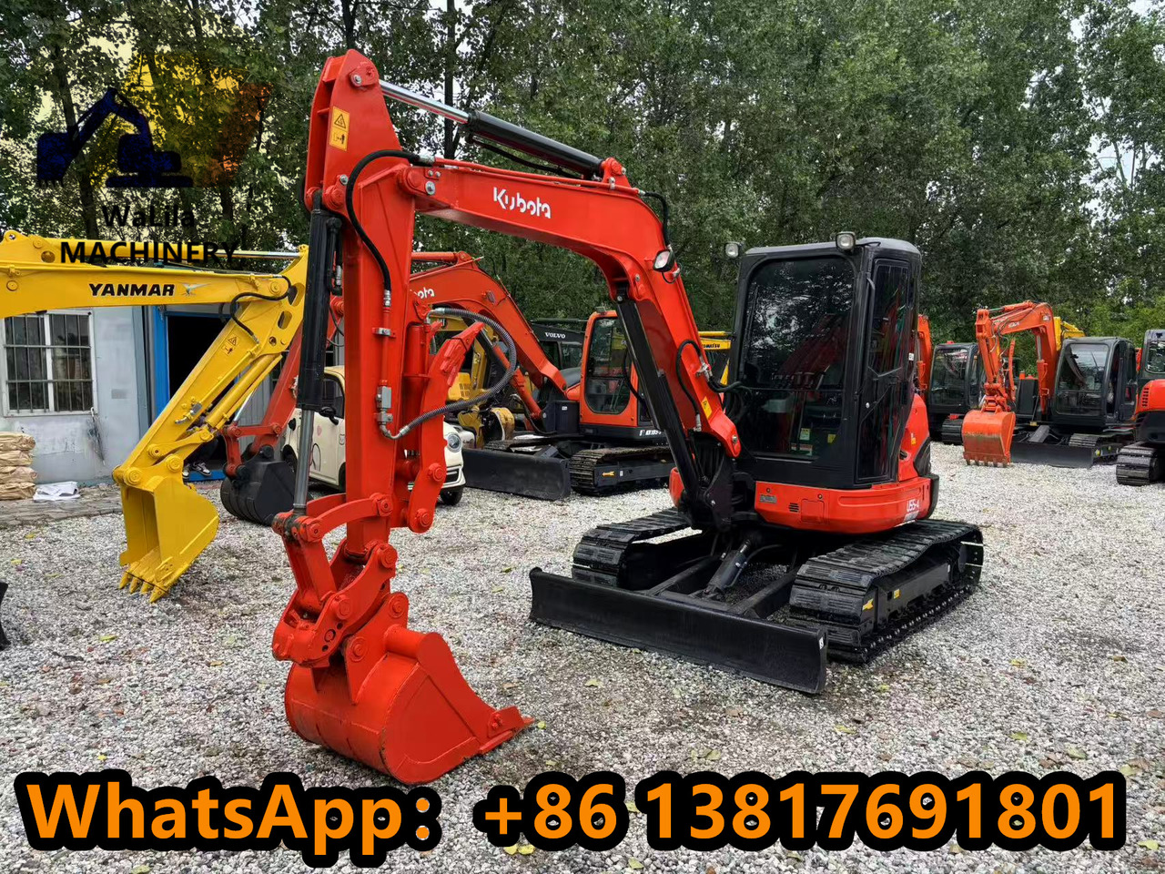 KUBOTA U55-4R - حفارة مُصَّغرة: صورة 1 KUBOTA U55-4R - حفارة مُصَّغرة: صورة 1
