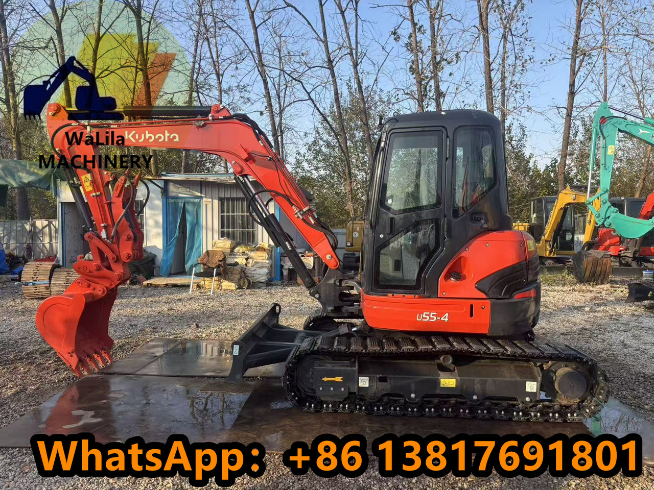 KUBOTA U55-4R - حفارة مُصَّغرة: صورة 1 KUBOTA U55-4R - حفارة مُصَّغرة: صورة 1