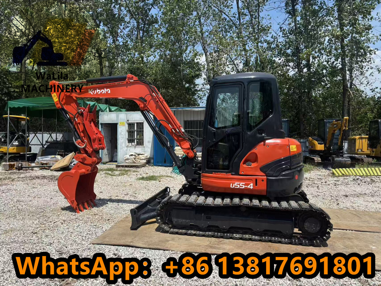 KUBOTA U55-4 - حفارة مُصَّغرة: صورة 5 KUBOTA U55-4 - حفارة مُصَّغرة: صورة 5