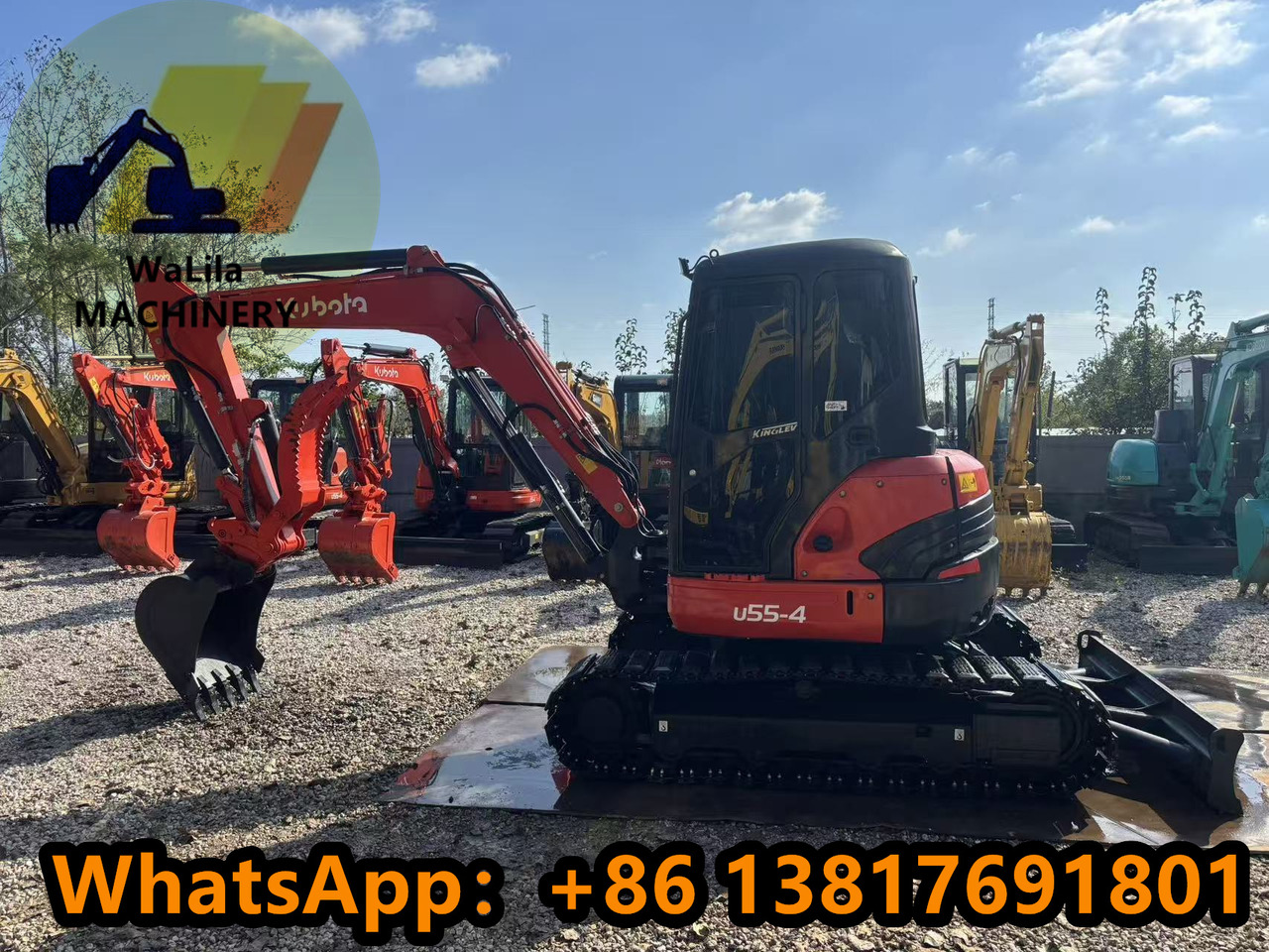 KUBOTA U55-4 - حفارة مُصَّغرة: صورة 3 KUBOTA U55-4 - حفارة مُصَّغرة: صورة 3