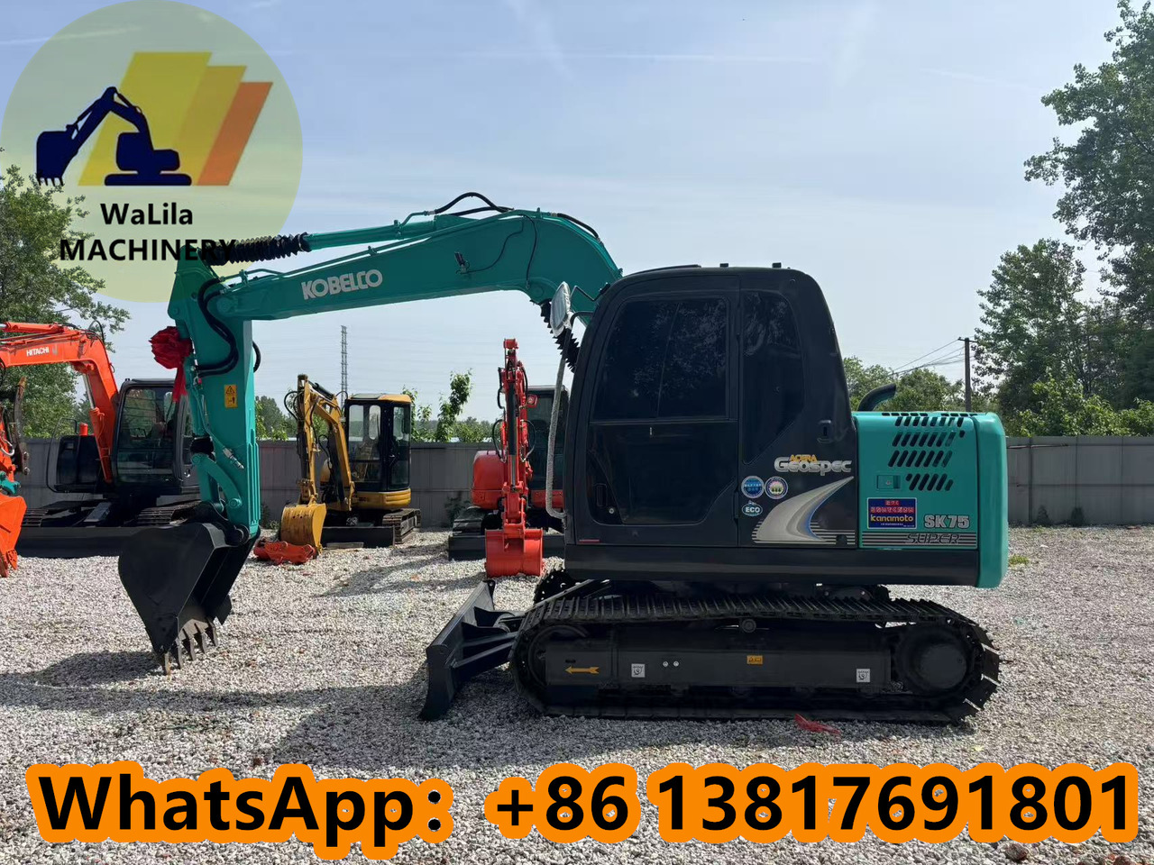 حفارة مُصَّغرة Kobelco SK 75 KOBELCO SK75-8: صورة 9