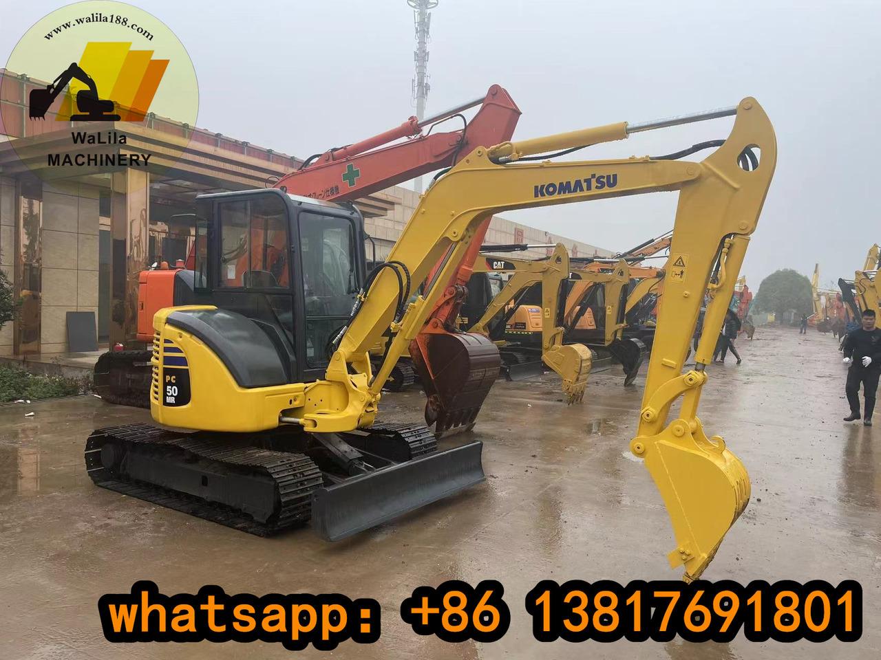 Komatsu PC 50 MR KOMATSU mini excavator Komatsu PC60, PC55, PC50 - حفارة مُصَّغرة: صورة 1 Komatsu PC 50 MR KOMATSU mini excavator Komatsu PC60, PC55, PC50 - حفارة مُصَّغرة: صورة 1