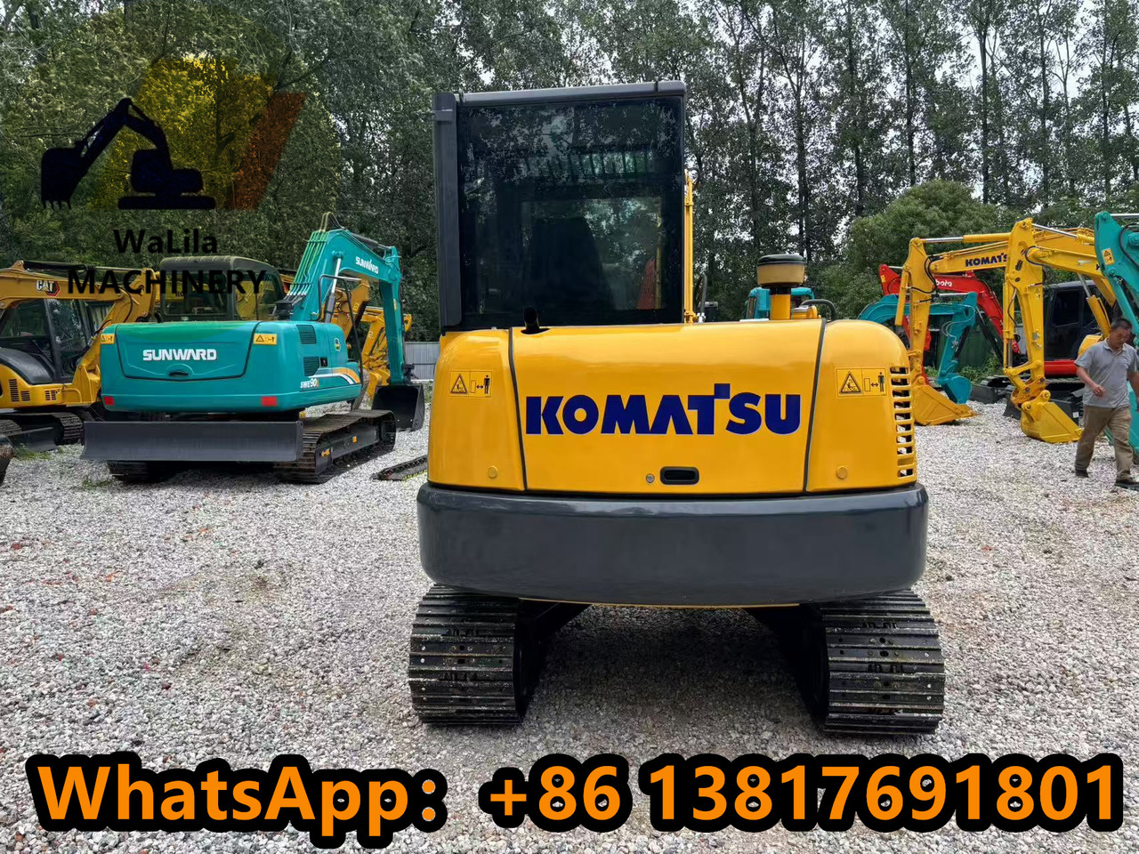 حفارة مُصَّغرة Komatsu PC 56-7 PC56-7: صورة 6
