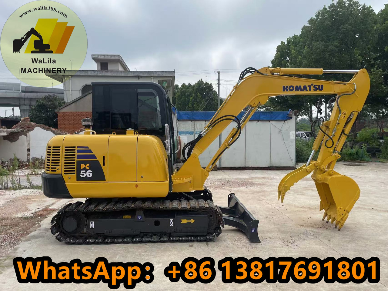 Komatsu PC 56-7 PC56-7 - حفارة مُصَّغرة: صورة 1 Komatsu PC 56-7 PC56-7 - حفارة مُصَّغرة: صورة 1