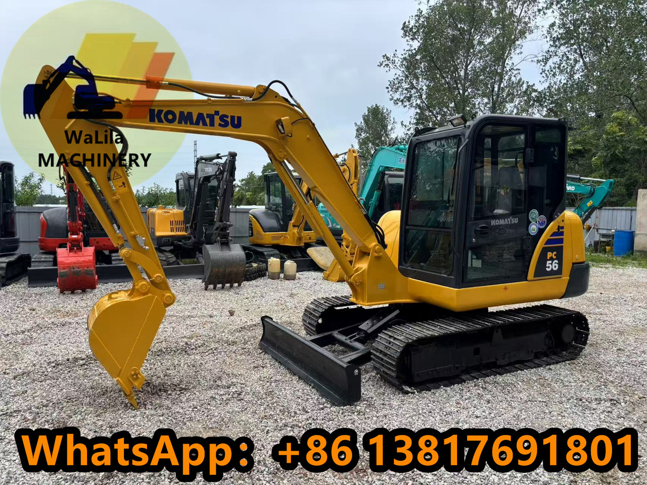Komatsu PC 56-7 PC56-7 - حفارة مُصَّغرة: صورة 3 Komatsu PC 56-7 PC56-7 - حفارة مُصَّغرة: صورة 3