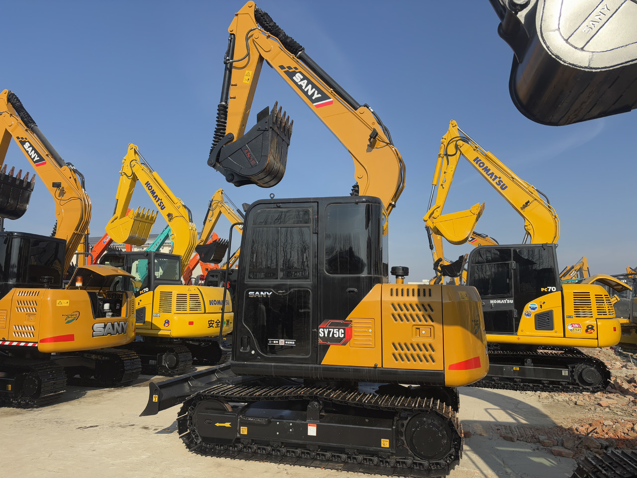 SANY SAY75 - حفارة مُصَّغرة: صورة 3 SANY SAY75 - حفارة مُصَّغرة: صورة 3