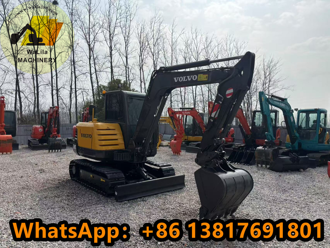 VOLVO EC60 - حفارة مُصَّغرة: صورة 2 VOLVO EC60 - حفارة مُصَّغرة: صورة 2