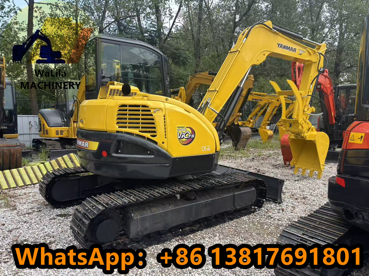 YANMAR VIO 75 - حفار زحاف: صورة 1 YANMAR VIO 75 - حفار زحاف: صورة 1
