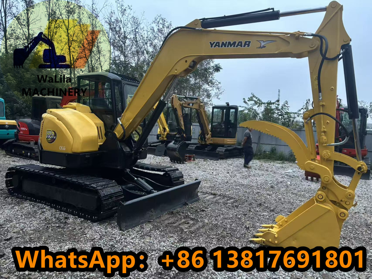 YANMAR VIO75 - حفارة مُصَّغرة: صورة 4 YANMAR VIO75 - حفارة مُصَّغرة: صورة 4