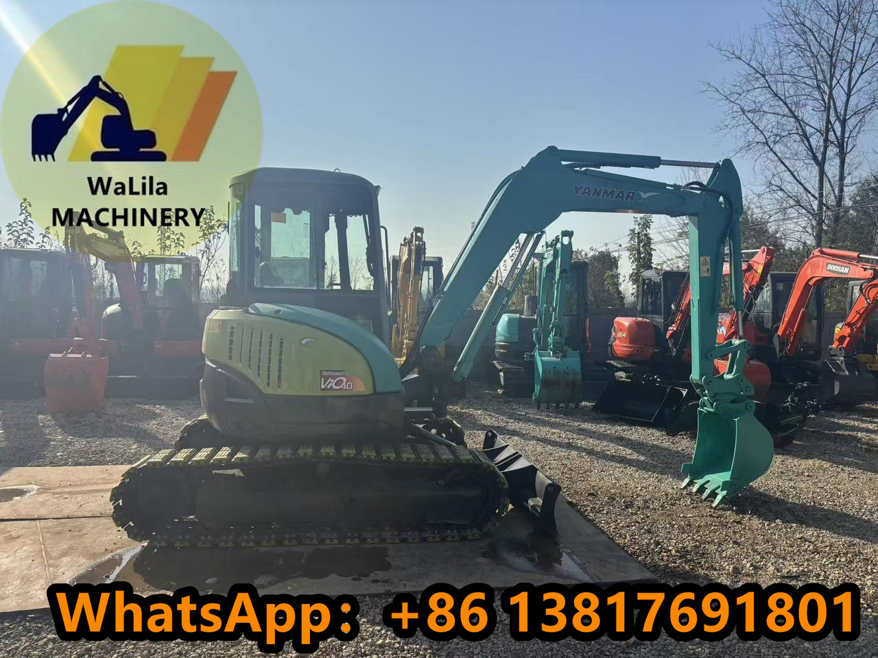 YANMAR Vio40 - حفارة مُصَّغرة: صورة 1 YANMAR Vio40 - حفارة مُصَّغرة: صورة 1