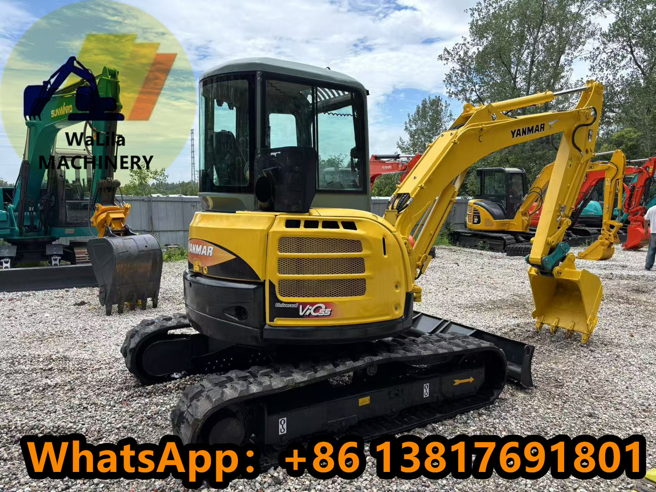 Yanmar Vio 55 Vio55 - حفارة مُصَّغرة: صورة 2 Yanmar Vio 55 Vio55 - حفارة مُصَّغرة: صورة 2