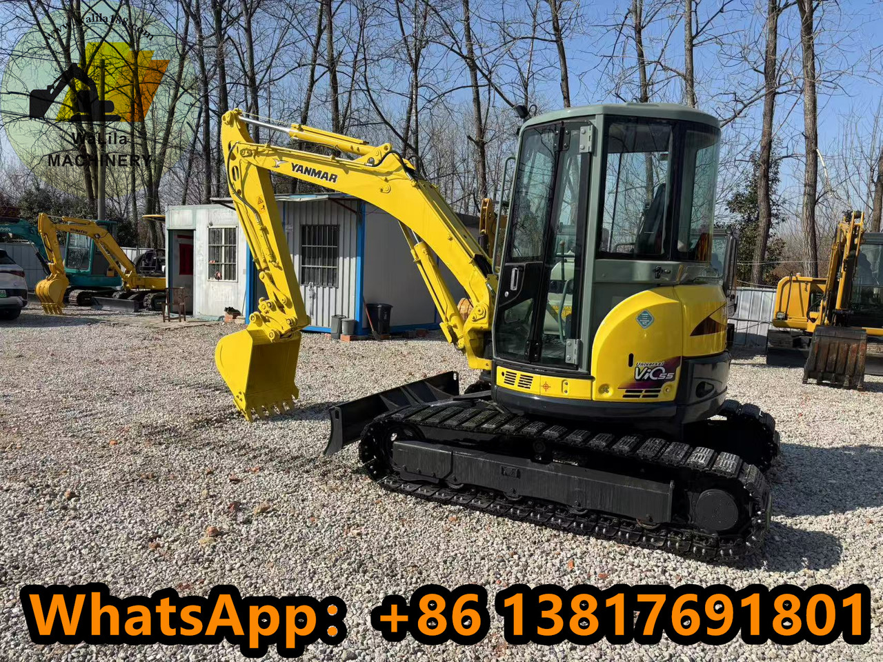 Yanmar Vio 55 Vio55 - حفارة مُصَّغرة: صورة 1 Yanmar Vio 55 Vio55 - حفارة مُصَّغرة: صورة 1