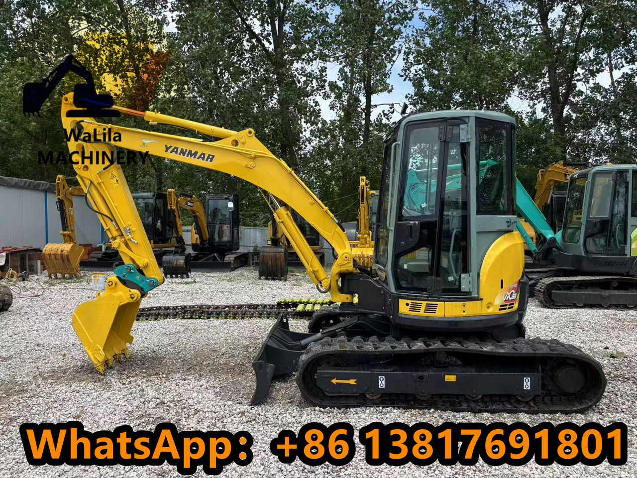 Yanmar Vio 55 Vio55 - حفارة مُصَّغرة: صورة 1 Yanmar Vio 55 Vio55 - حفارة مُصَّغرة: صورة 1