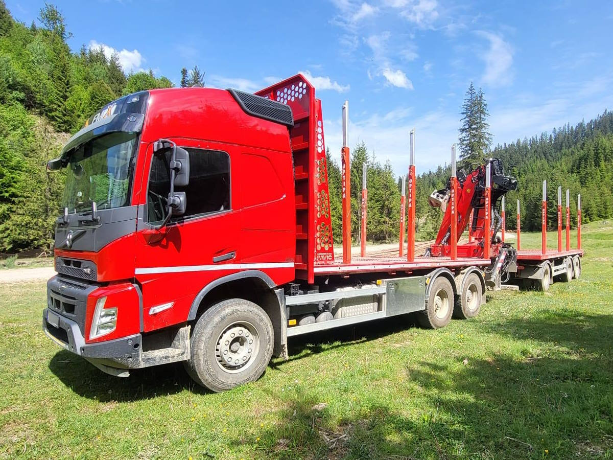 VOLVO FMX 500 - شاحنة قطع الأشجار, شاحنة كرين: صورة 1 VOLVO FMX 500 - شاحنة قطع الأشجار, شاحنة كرين: صورة 1