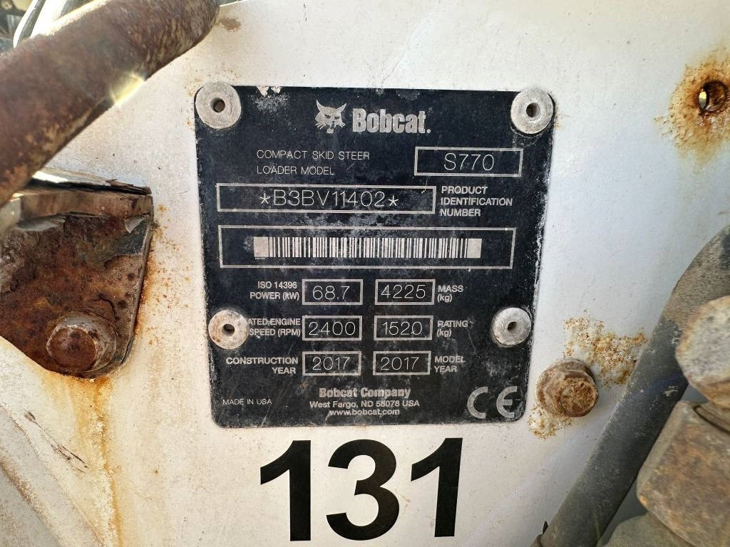 Bobcat S 770 FOR PARTS - شيول صغير: صورة 5 Bobcat S 770 FOR PARTS - شيول صغير: صورة 5