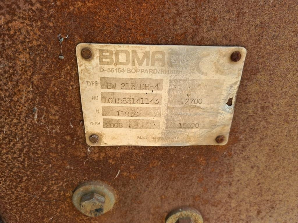 Bomag BW 213 D H-4 FOR PARTS - مدحلة ضاغطة: صورة 4 Bomag BW 213 D H-4 FOR PARTS - مدحلة ضاغطة: صورة 4
