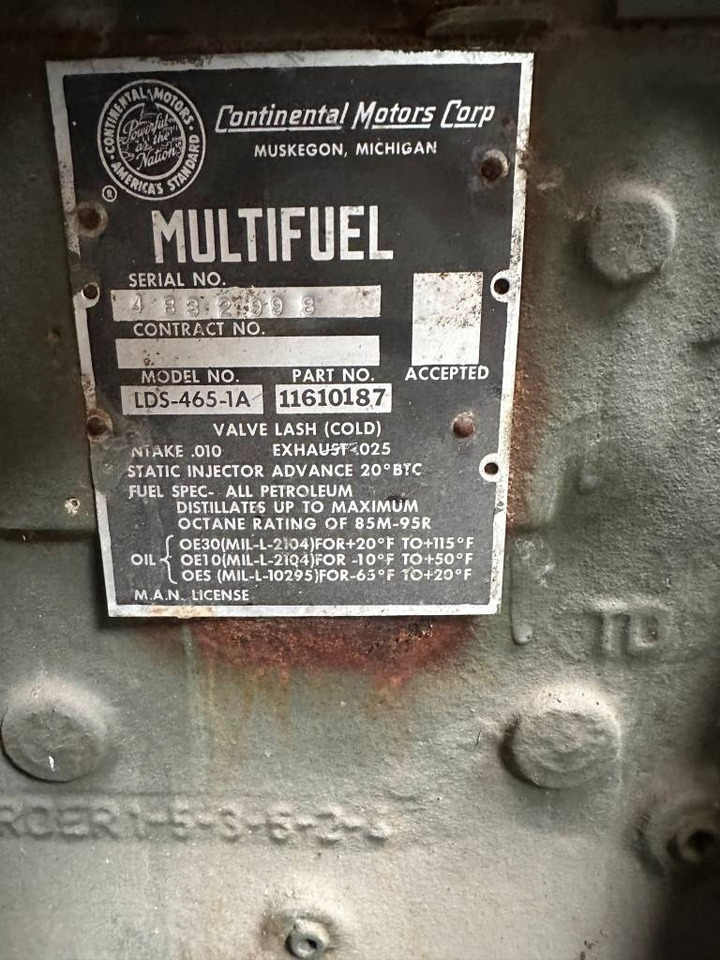 Continental LDS-465-1A - محرك - آلات البناء: صورة 2 Continental LDS-465-1A - محرك - آلات البناء: صورة 2