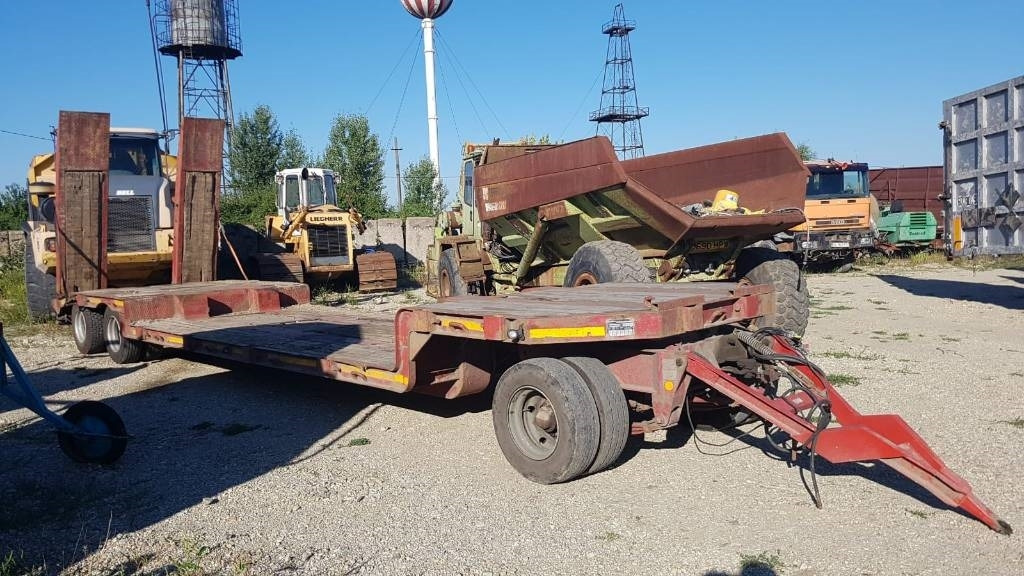 Fliegl DTS300 - مقطورة مسطحة منخفضة: صورة 1 Fliegl DTS300 - مقطورة مسطحة منخفضة: صورة 1