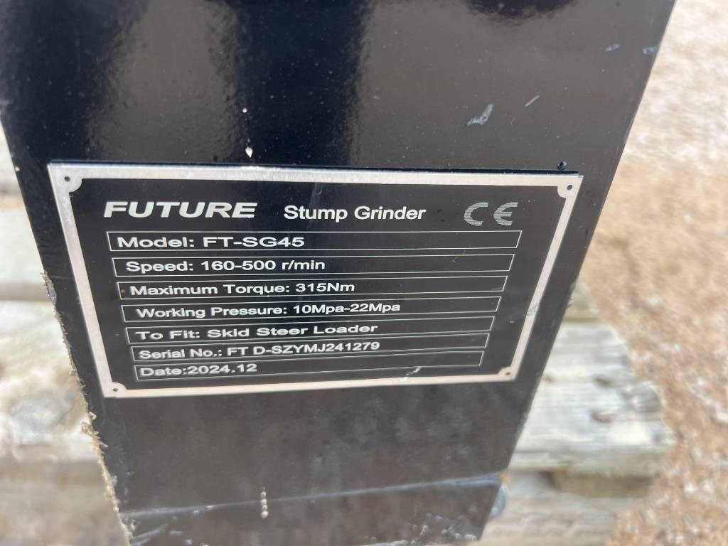 Future FT-SG45 Stump Grinder - آلة طحن جذوع الأشجار: صورة 4 Future FT-SG45 Stump Grinder - آلة طحن جذوع الأشجار: صورة 4