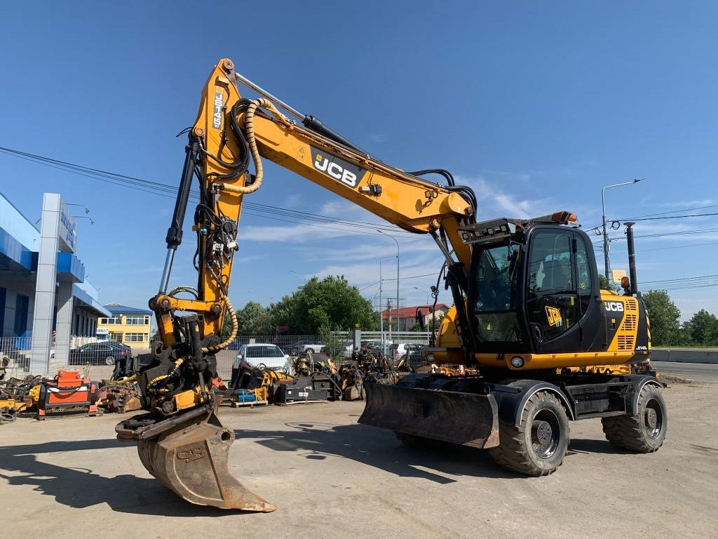 JCB JS 145 W+Engcon Rototilt+Sistem Laser 2D Leica Ico - حفارة دولاب: صورة 1 JCB JS 145 W+Engcon Rototilt+Sistem Laser 2D Leica Ico - حفارة دولاب: صورة 1