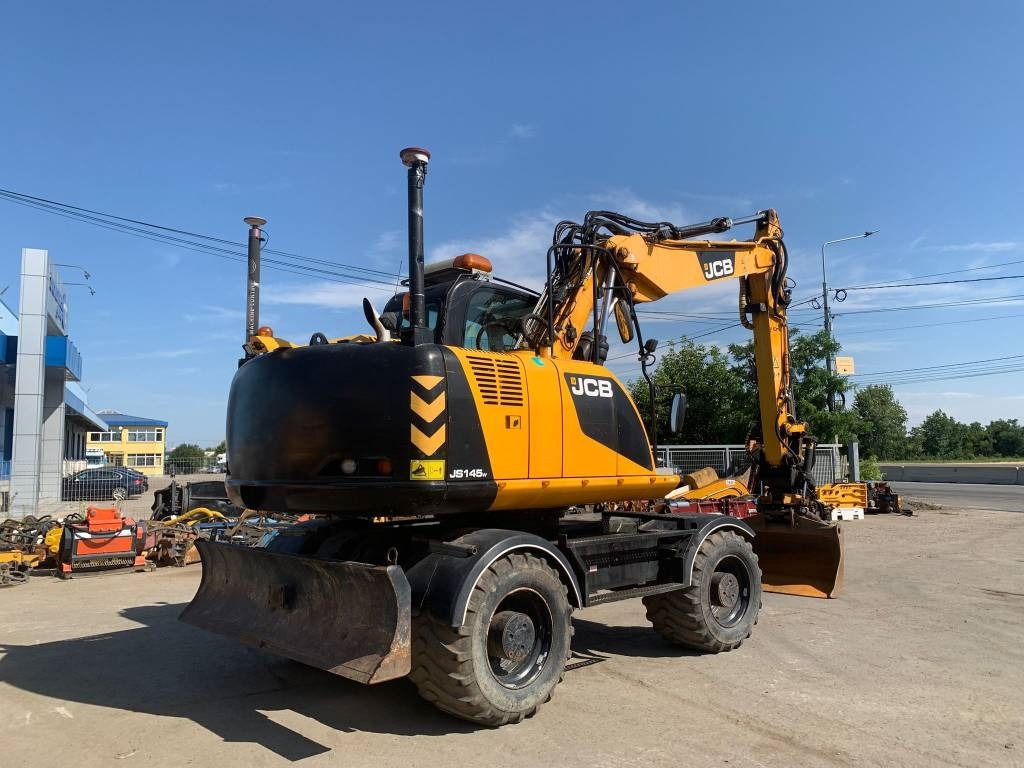JCB JS 145 W+Engcon Rototilt+Sistem Laser 2D Leica Ico - حفارة دولاب: صورة 4 JCB JS 145 W+Engcon Rototilt+Sistem Laser 2D Leica Ico - حفارة دولاب: صورة 4