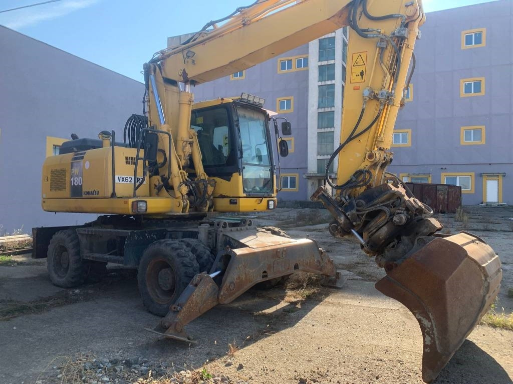 Komatsu PW180-E0+Engcon Rototilt  - حفارة دولاب: صورة 5 Komatsu PW180-E0+Engcon Rototilt  - حفارة دولاب: صورة 5