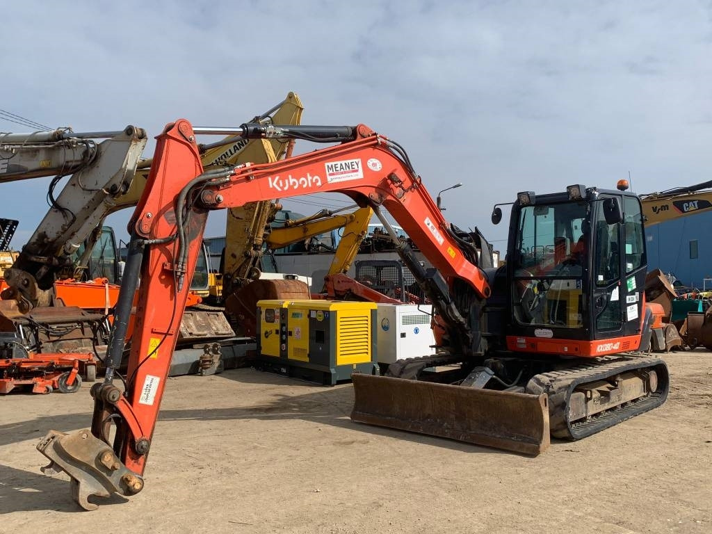 Kubota KX 080-4A - حفارة مُصَّغرة: صورة 1 Kubota KX 080-4A - حفارة مُصَّغرة: صورة 1