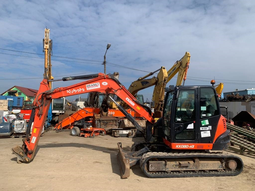 Kubota KX 080-4A - حفارة مُصَّغرة: صورة 2 Kubota KX 080-4A - حفارة مُصَّغرة: صورة 2