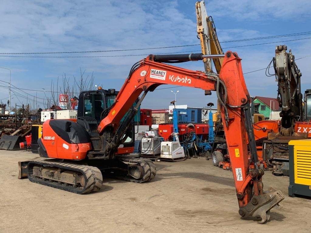 Kubota KX 080-4A - حفارة مُصَّغرة: صورة 5 Kubota KX 080-4A - حفارة مُصَّغرة: صورة 5