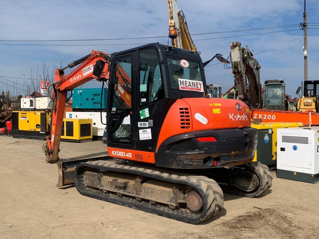 Kubota KX 080-4A - حفارة مُصَّغرة: صورة 3 Kubota KX 080-4A - حفارة مُصَّغرة: صورة 3