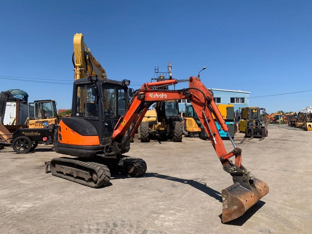 Kubota KX 61-3 - حفارة مُصَّغرة: صورة 4 Kubota KX 61-3 - حفارة مُصَّغرة: صورة 4