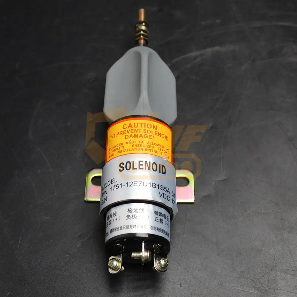 جديدة النظام الكهربائي - حفارة 1751-12e7u1b1s5a 1751-24e7u1b1s5a 12V 24V Fuel Shut Off Solenoid 1751-12E7U1B1S5A SA-3766-T-12 SA-3933-12 1751-24E7U1B1S5A SA-37: صورة 6