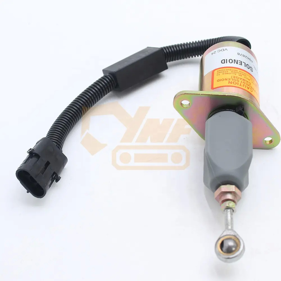 24V 6CT Shutoff solenoid 3415706 4942878 for C8.3 L cummins diesel excavator spare parts - النظام الكهربائي: صورة 1 24V 6CT Shutoff solenoid 3415706 4942878 for C8.3 L cummins diesel excavator spare parts - النظام الكهربائي: صورة 1