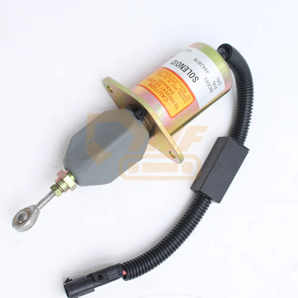 24V 6CT Shutoff solenoid 3415706 4942878 for C8.3 L cummins diesel excavator spare parts - النظام الكهربائي: صورة 3 24V 6CT Shutoff solenoid 3415706 4942878 for C8.3 L cummins diesel excavator spare parts - النظام الكهربائي: صورة 3