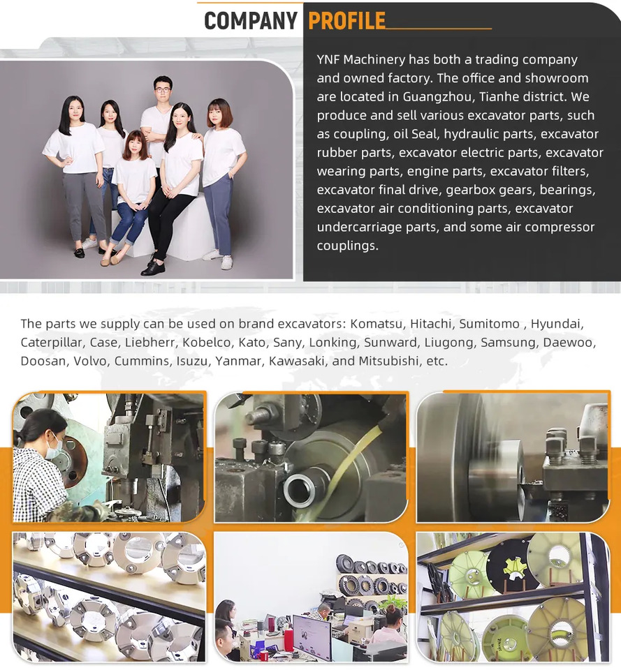 جديدة مضخة هيدروليكية Mini Excavator Hydraulic Pump Pvd-0B-18P Pvd-0B-18P-6G3 Piston Pump For Foton Lovol Fr18E2-U: صورة 7