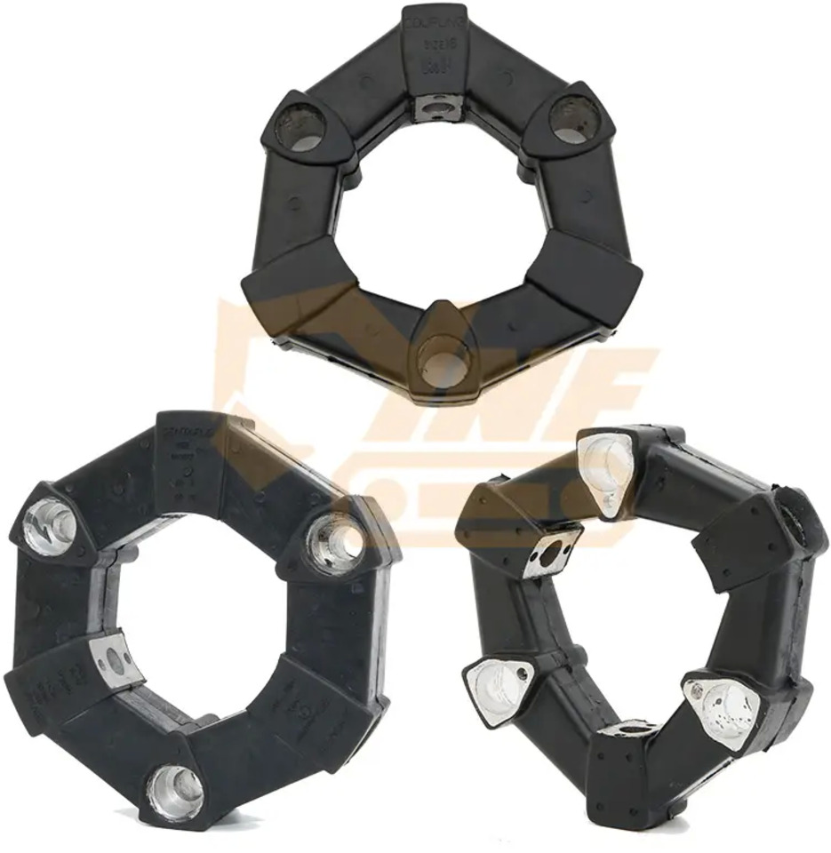 جديدة القابض و قطع الغيار YNF High Quality CF-A coupling CF-A-016-S0  CF-A-016-O0 Rubber Coupling Size 16 16A 16AS Excavator Pump Coupling: صورة 7