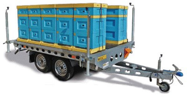 Wiola PLATFORMA Z KOŁAMI POD PODŁOGĄ DO TRANSPORTU 10 ULI/ PLATFORM FO - مقطورات مسطحة: صورة 1 Wiola PLATFORMA Z KOŁAMI POD PODŁOGĄ DO TRANSPORTU 10 ULI/ PLATFORM FO - مقطورات مسطحة: صورة 1