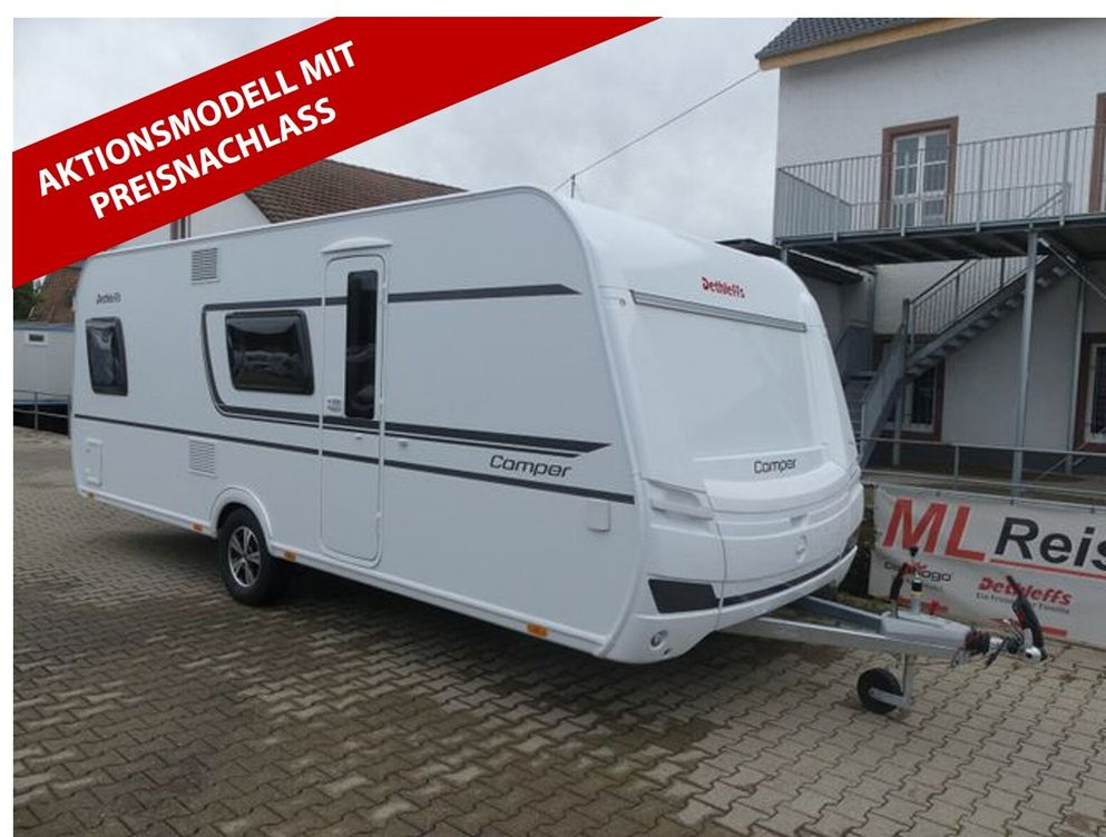 جديدة كرفان سحب Dethleffs Camper 540 QMK Messepreis Stockbetten 2000kg: صورة 1