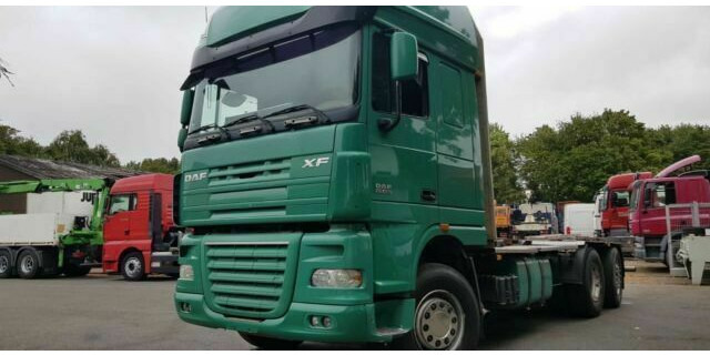 DAF XF105-460Super Spacs Cap G.Haus/Hoch Retarder - شاحنة قطع الأشجار: صورة 1 DAF XF105-460Super Spacs Cap G.Haus/Hoch Retarder - شاحنة قطع الأشجار: صورة 1