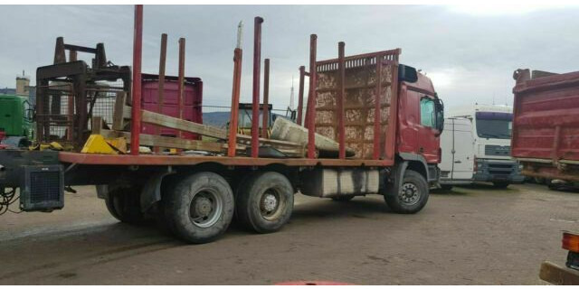 Iveco AD260T450PS 6x4 Blatt Blatt (E:5) - شاحنة قطع الأشجار, شاحنة كرين: صورة 2 Iveco AD260T450PS 6x4 Blatt Blatt (E:5) - شاحنة قطع الأشجار, شاحنة كرين: صورة 2