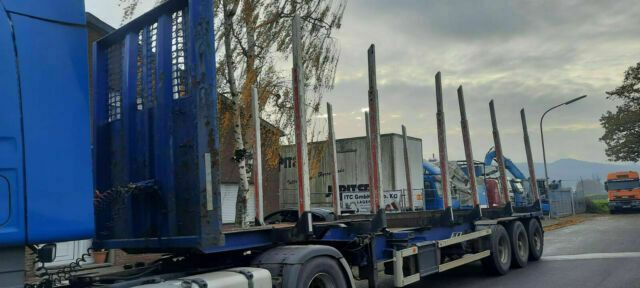Kässbohrer SCV Plattform Mit Rungen 3 Achser - نصف مقطورة اخشاب: صورة 3 Kässbohrer SCV Plattform Mit Rungen 3 Achser - نصف مقطورة اخشاب: صورة 3