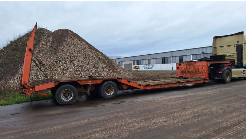 Langendorf Tieflader 2 Achser - عربة منخفضة مسطحة نصف مقطورة: صورة 1 Langendorf Tieflader 2 Achser - عربة منخفضة مسطحة نصف مقطورة: صورة 1