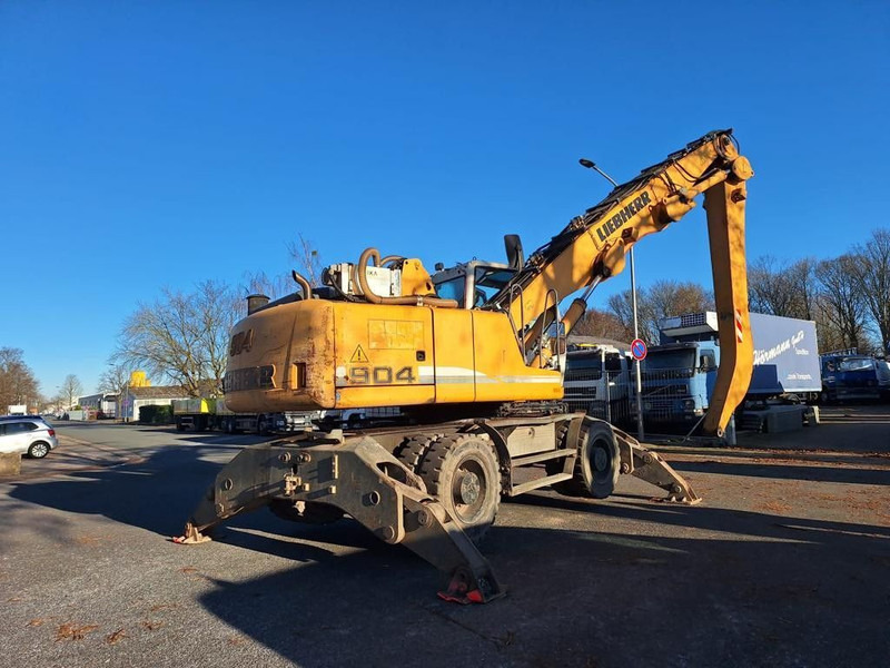 Liebherr A904C Umschlagbagger Greifer +Magnetvorbereitun - معالج النفايات: صورة 2 Liebherr A904C Umschlagbagger Greifer +Magnetvorbereitun - معالج النفايات: صورة 2